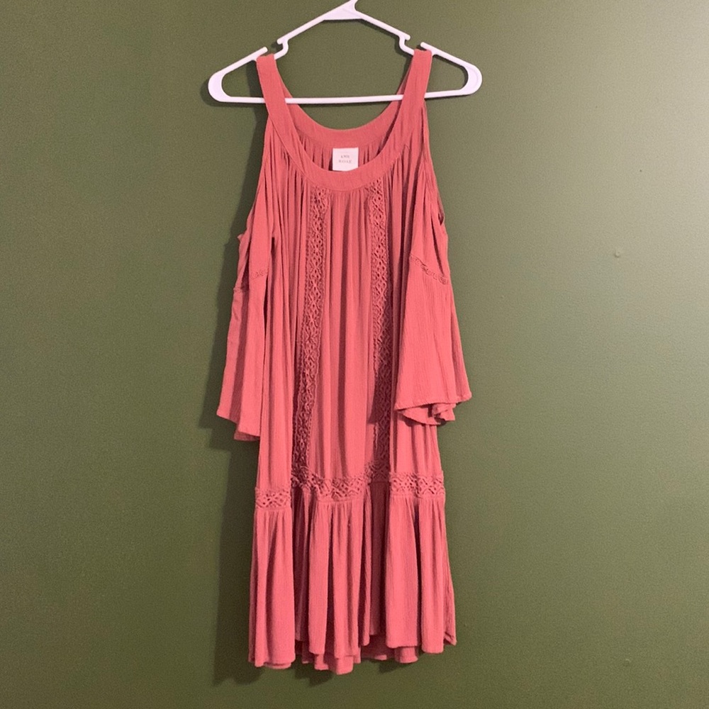 Boho off the shoulder dress
